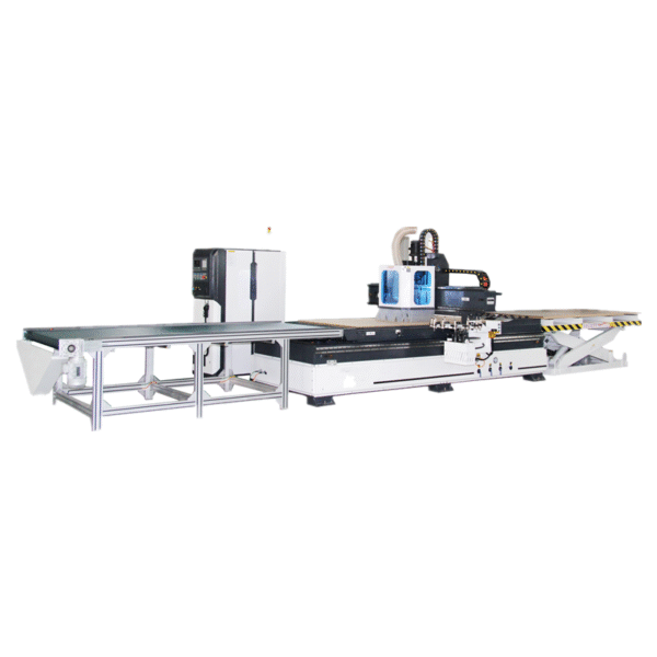 WISE48F Loading Unloading Nesting ATC CNC Router - Görsel 3
