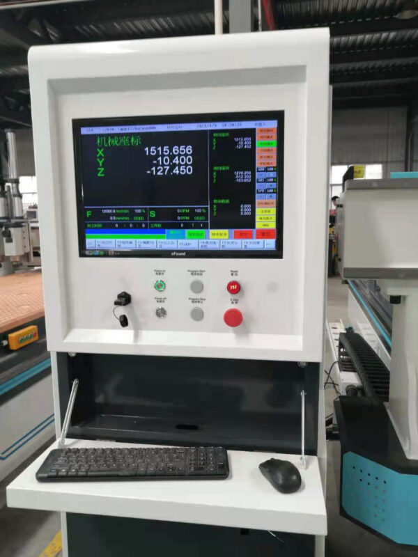 Four Heads ATC Nesting CNC Router - Görsel 3