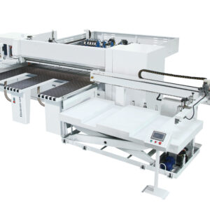 WS3300 CNC Beam Saw with side lifting table