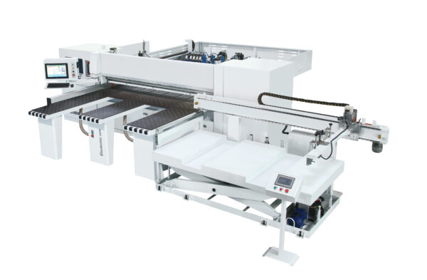 WS3300 CNC Beam Saw with side lifting table