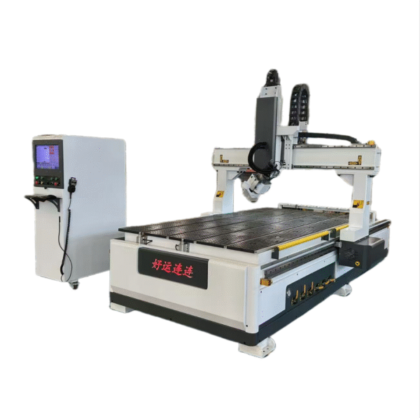 WS1530-4 Ax ATC CNC Router with 180 degree rotating spindle