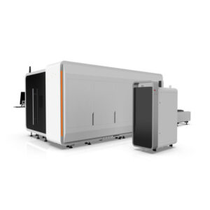 Fiber Laser Cutting Machine with Full Cover and Exchange Table