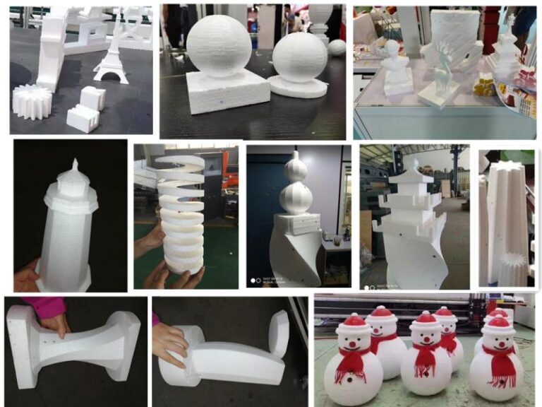 3d foam cutting machine sample