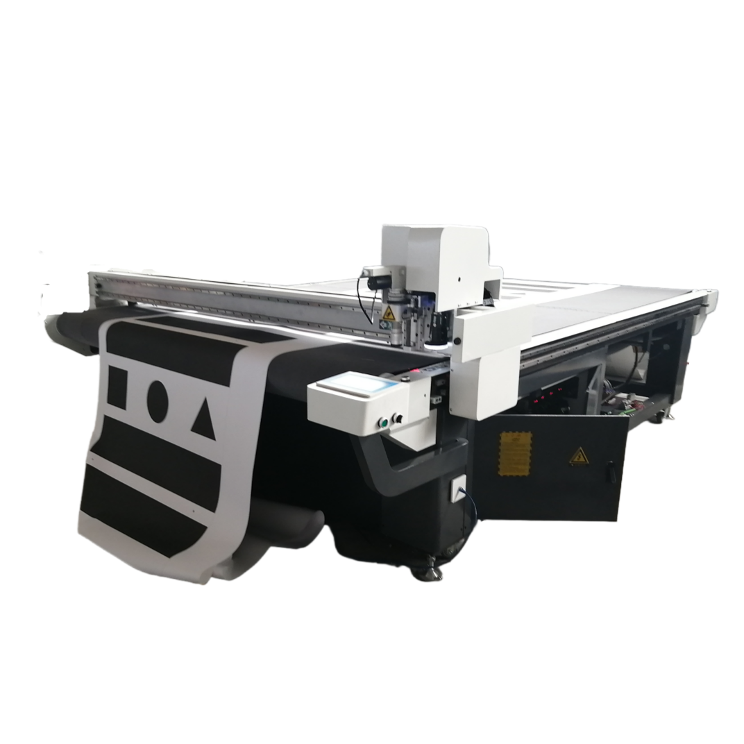 WS2025 Convey Table CNC Oscillating Knife Cutting Machine for Sale