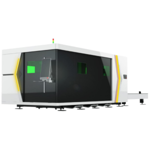 full enclosure fiber laser metal cutting machine with exchange table 3015 4020 6020 6025